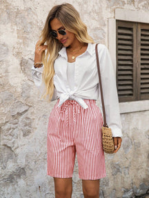 Shorts Listrado Alinne