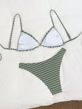 Biquíni Com Babado Fofo 