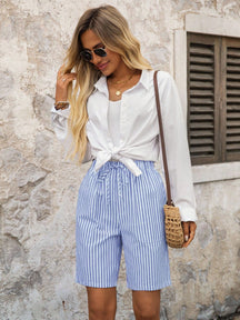 Shorts Listrado Alinne