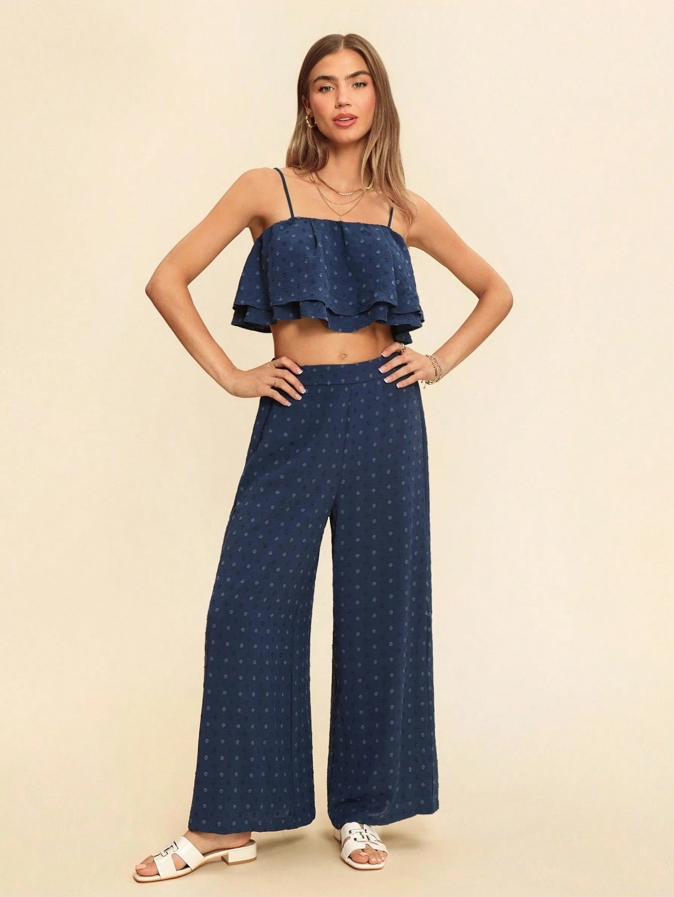 Conjunto 2 Peças Cropped Regata Diana