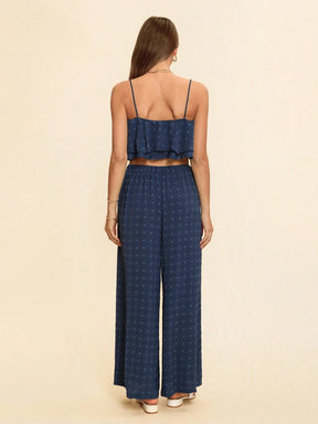 Conjunto 2 Peças Cropped Regata Diana