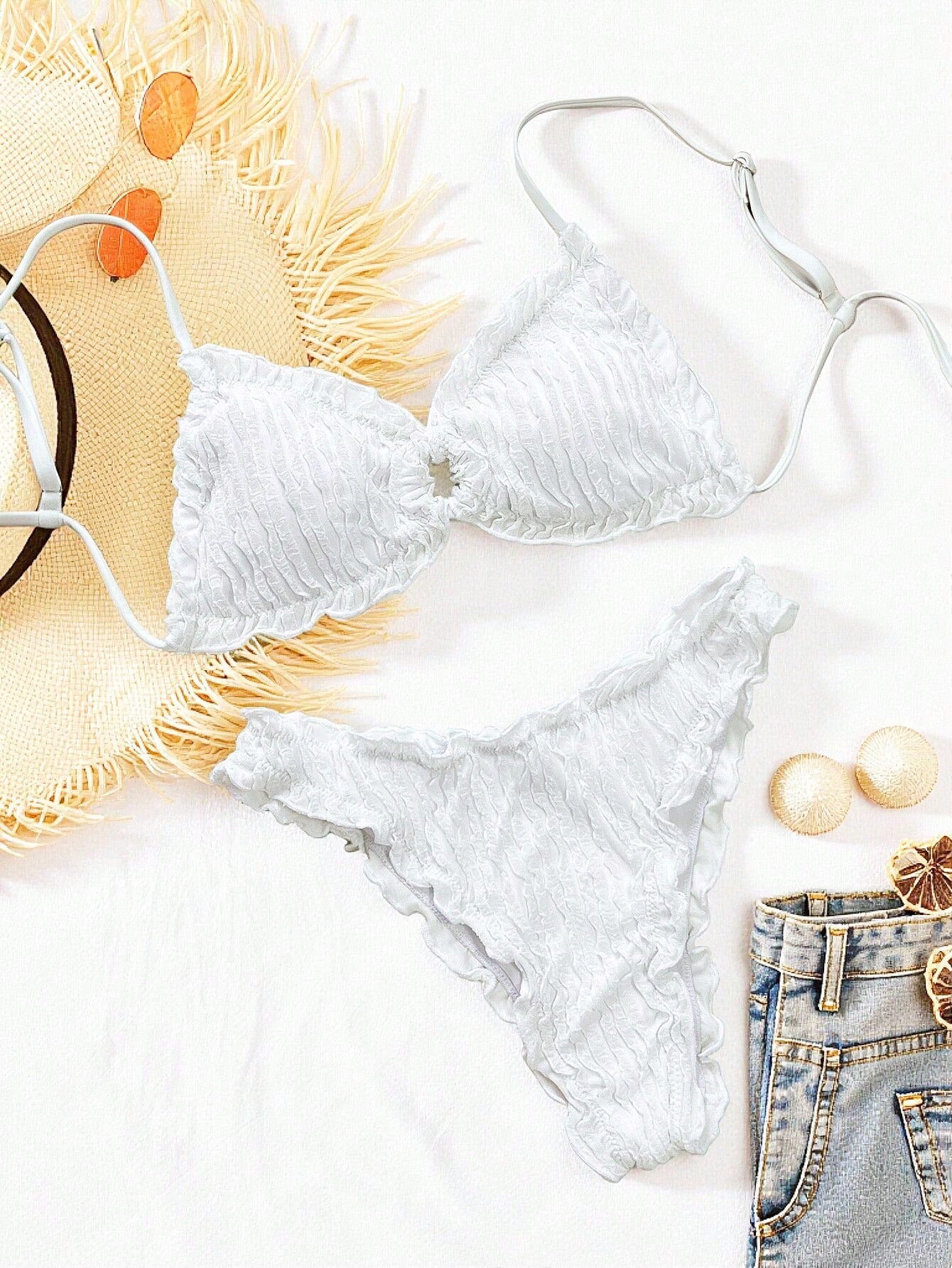 Biquíni Rendado com Argola