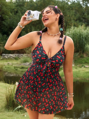 Maiô Vestido Plus Size Savya