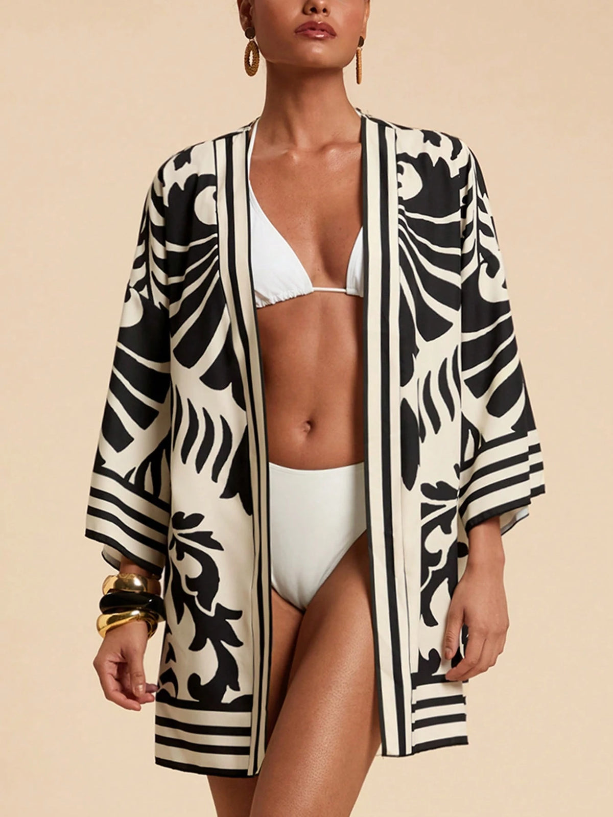 Kimono Luxo Verão Nina