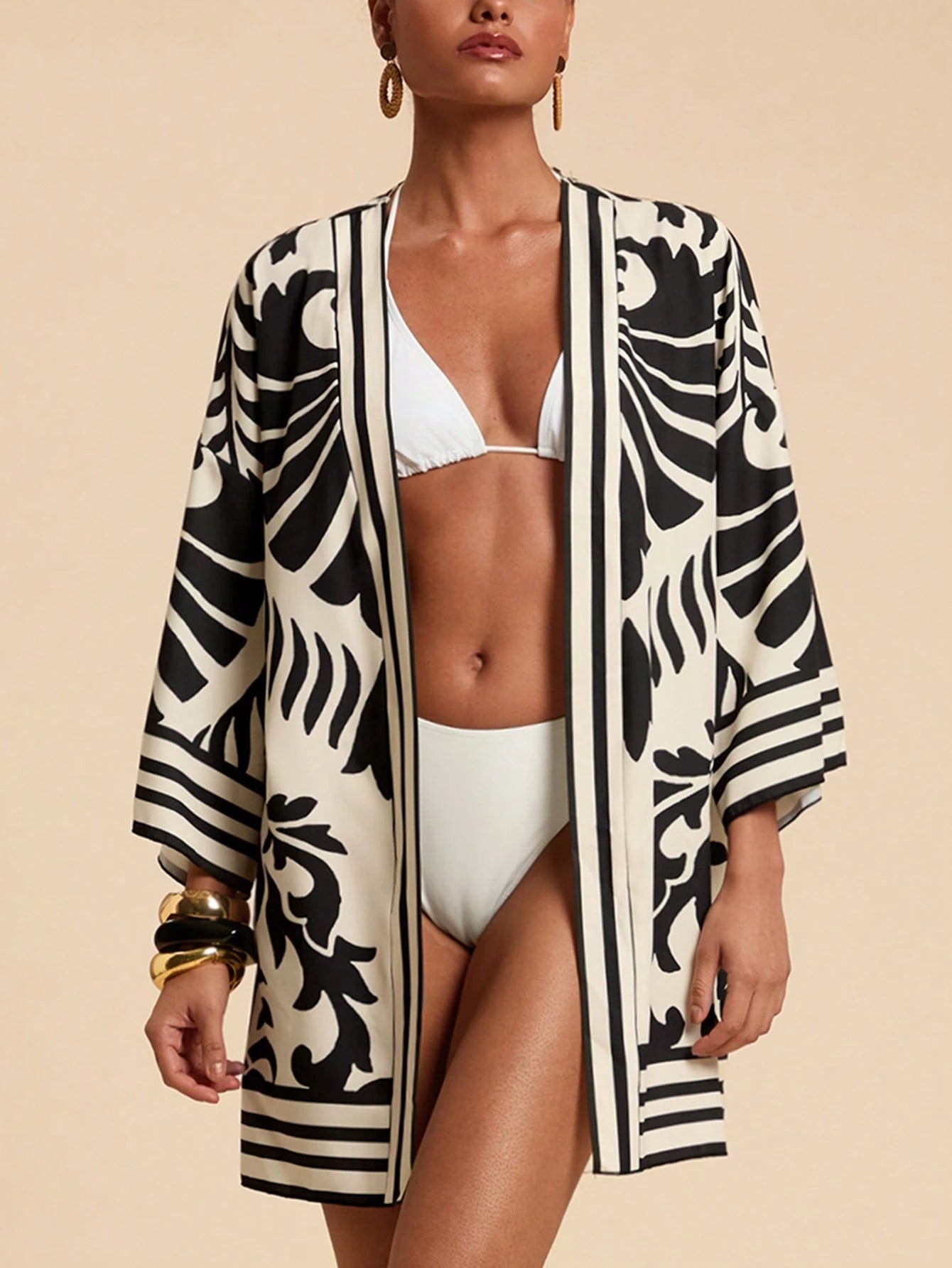 Kimono Luxo Verão Nina