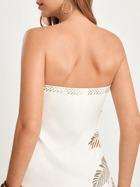 Vestido Damasco Elegante