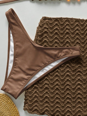 Conjunto Biquíni 3 Peças Texturizado