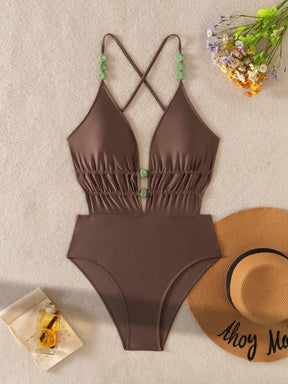 Maiô Elegante Pérola Bianca M