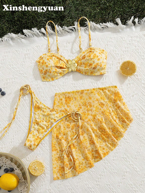 Conjunto Biquíni  3 Peças Ysola