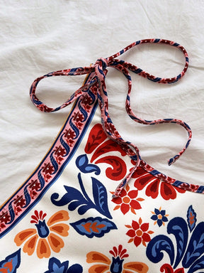 Maiô Com Laço Um Ombro Só