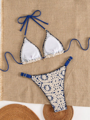 Biquíni Rendado Rose M