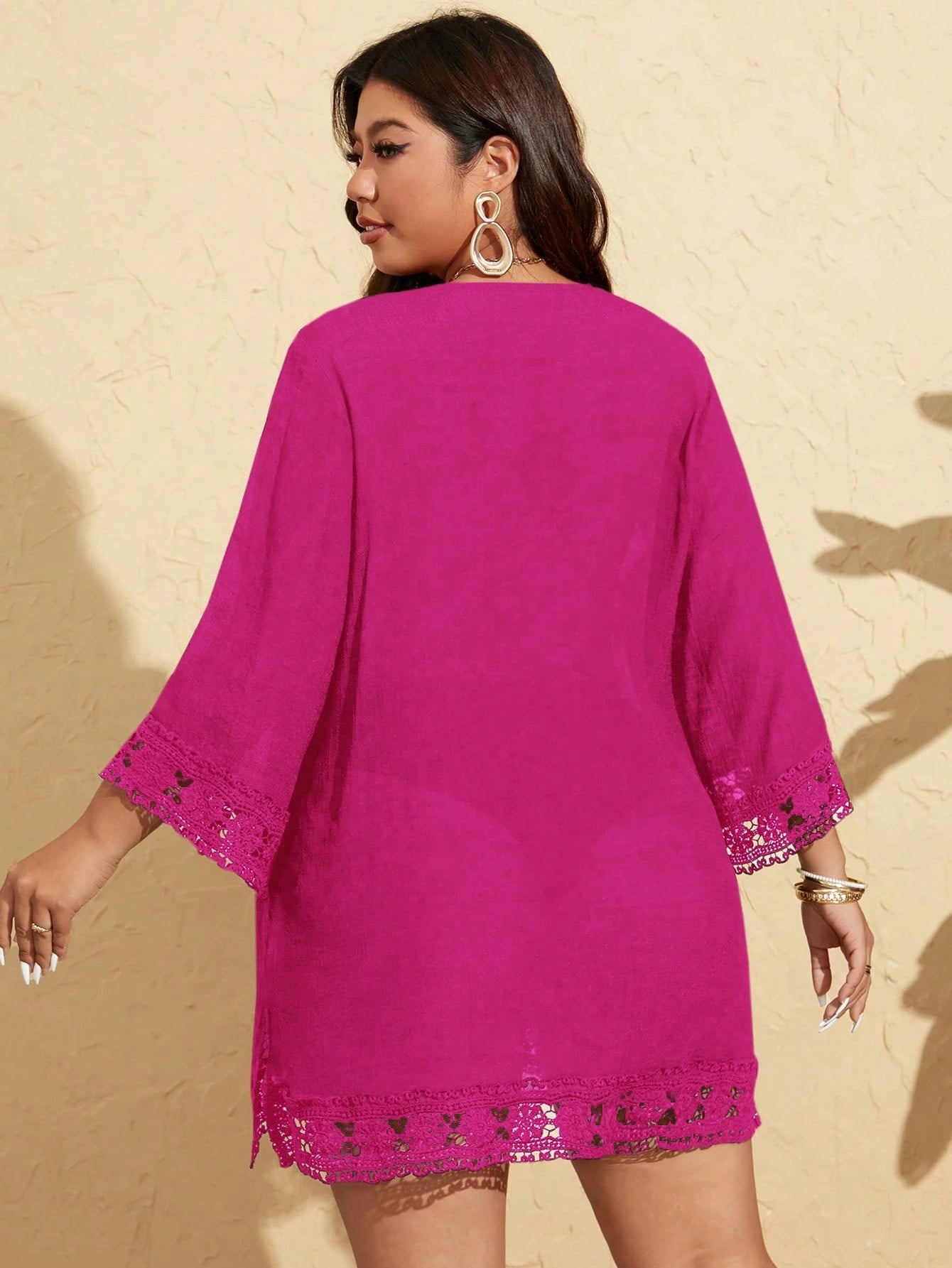 Saída de Praia Plus Size Naeli