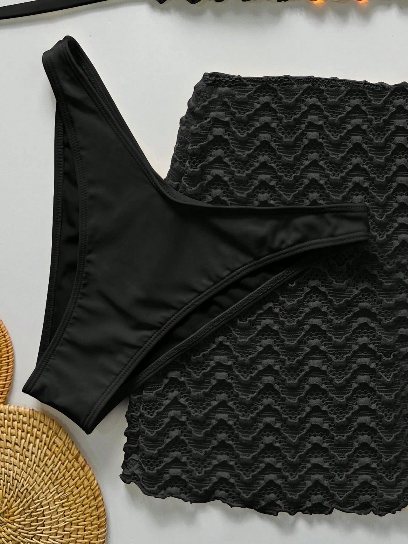 Conjunto Biquíni 3 Peças Texturizado