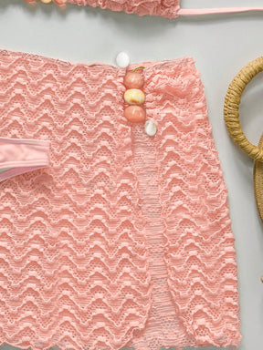 Conjunto Biquíni 3 Peças Texturizado