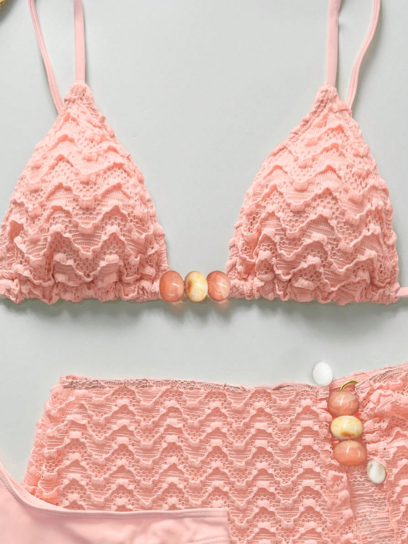 Conjunto Biquíni 3 Peças Texturizado