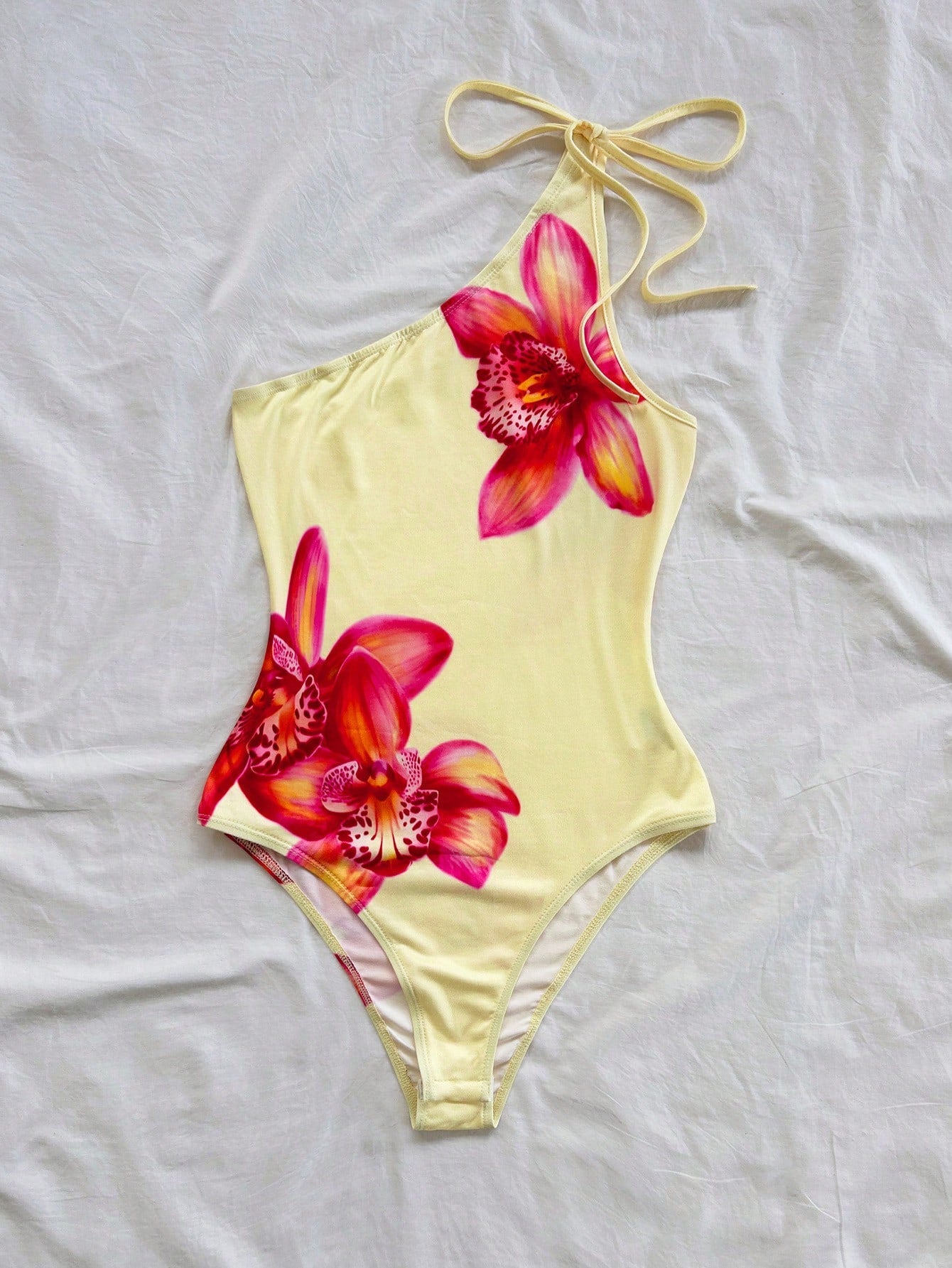 Maiô Com Laço Um Ombro Só