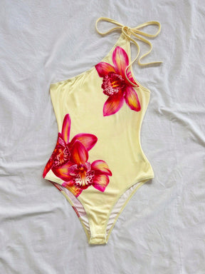 Maiô Com Laço Um Ombro Só