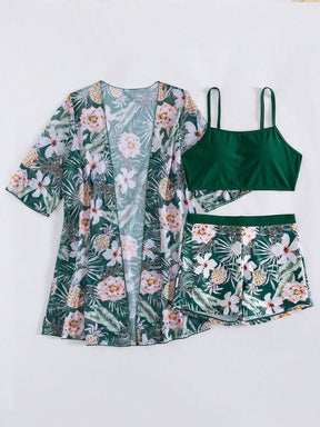 Conjunto Biquíni 3 Peças Íris