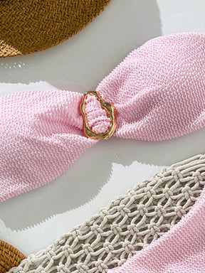 Biquíni Tomara que Caia com Detalhe Metálico 