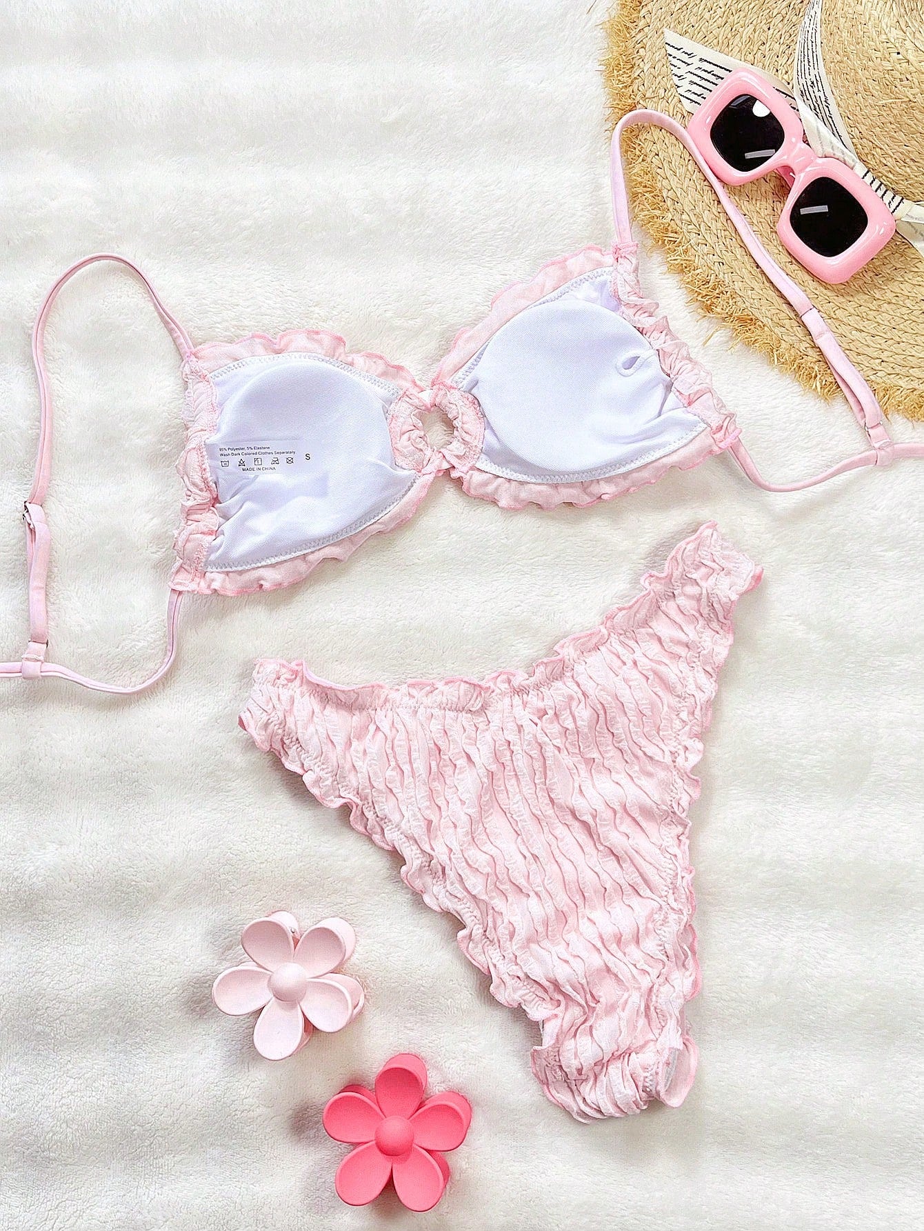 Biquíni Rendado com Argola