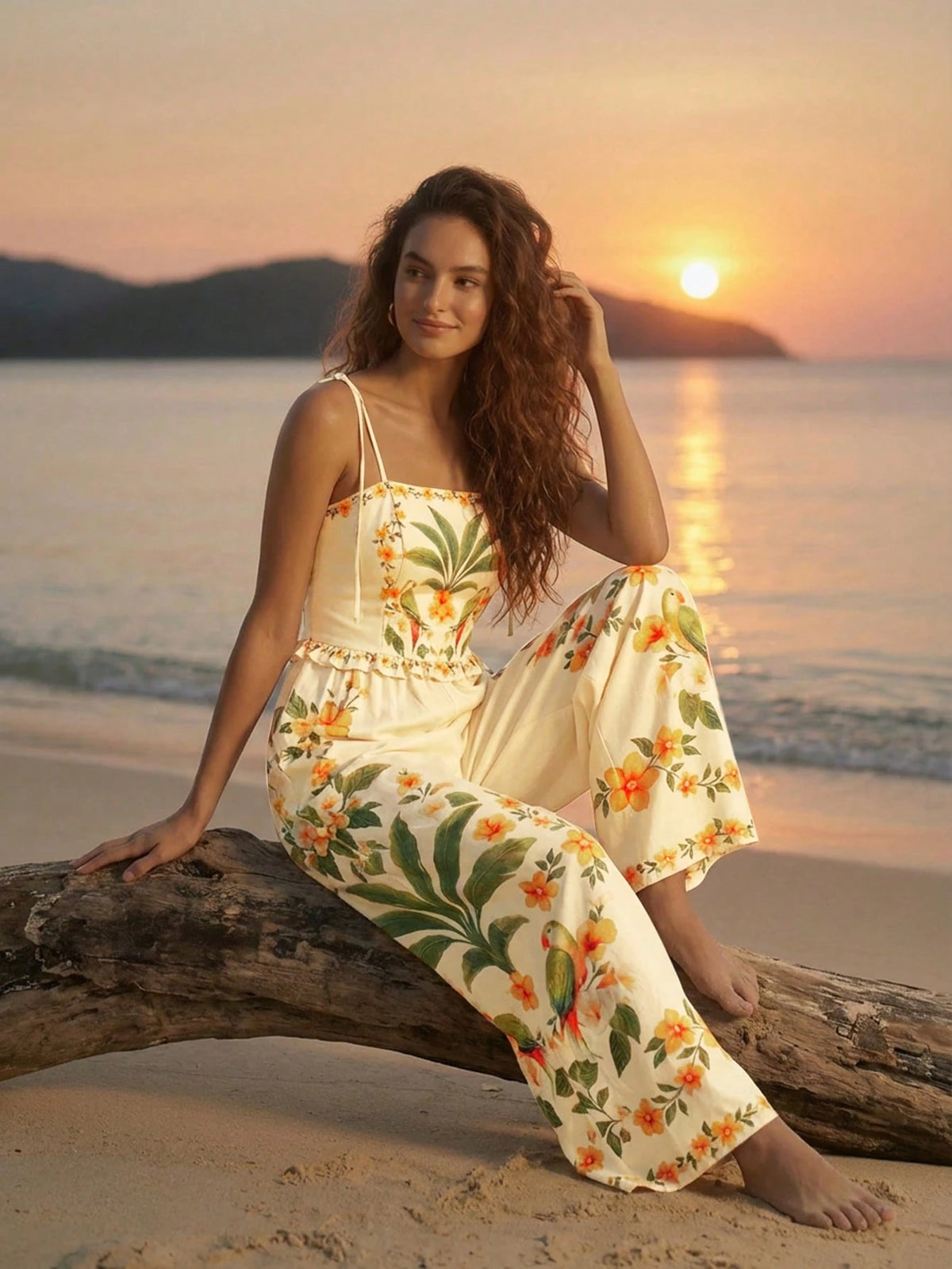 Macacão Casual Longo