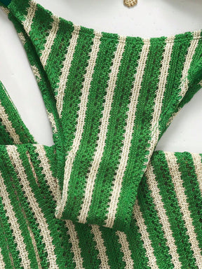 Conjunto Biquíni 3 Peças Tricô Elegante Ariela