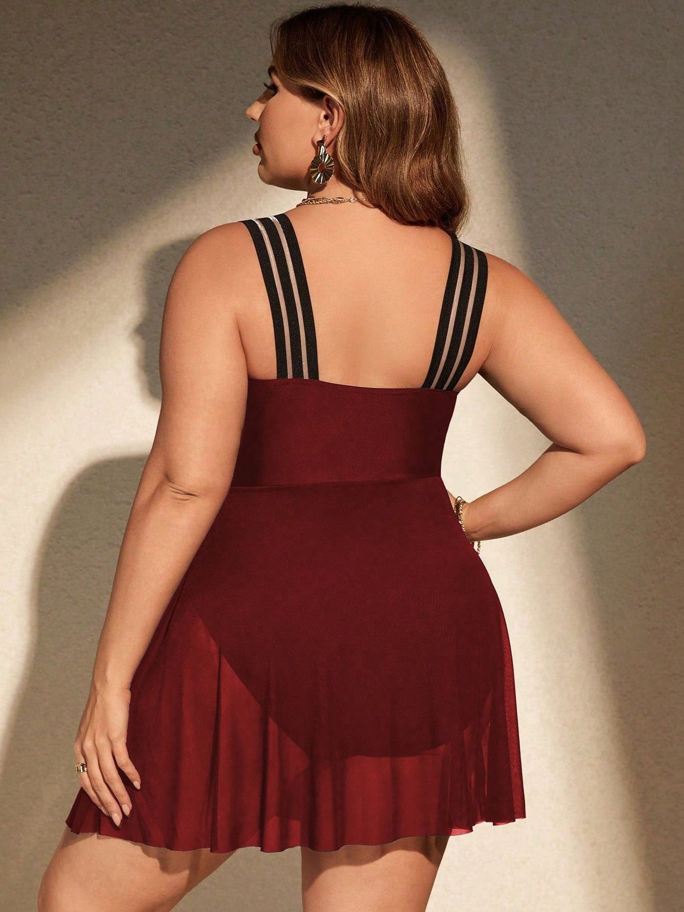 Maiô Vestido Plus Size Simone