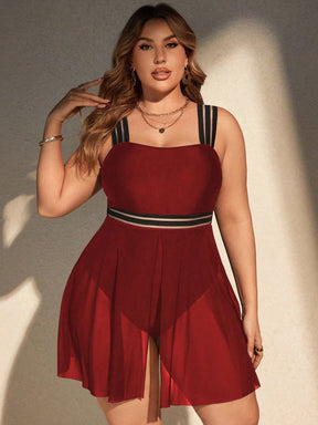 Maiô Vestido Plus Size Simone