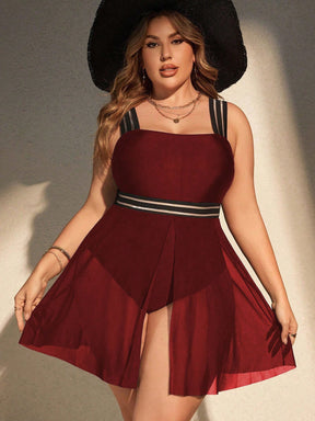 Maiô Vestido Plus Size Simone