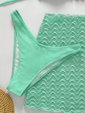 Conjunto Biquíni 3 Peças Texturizado