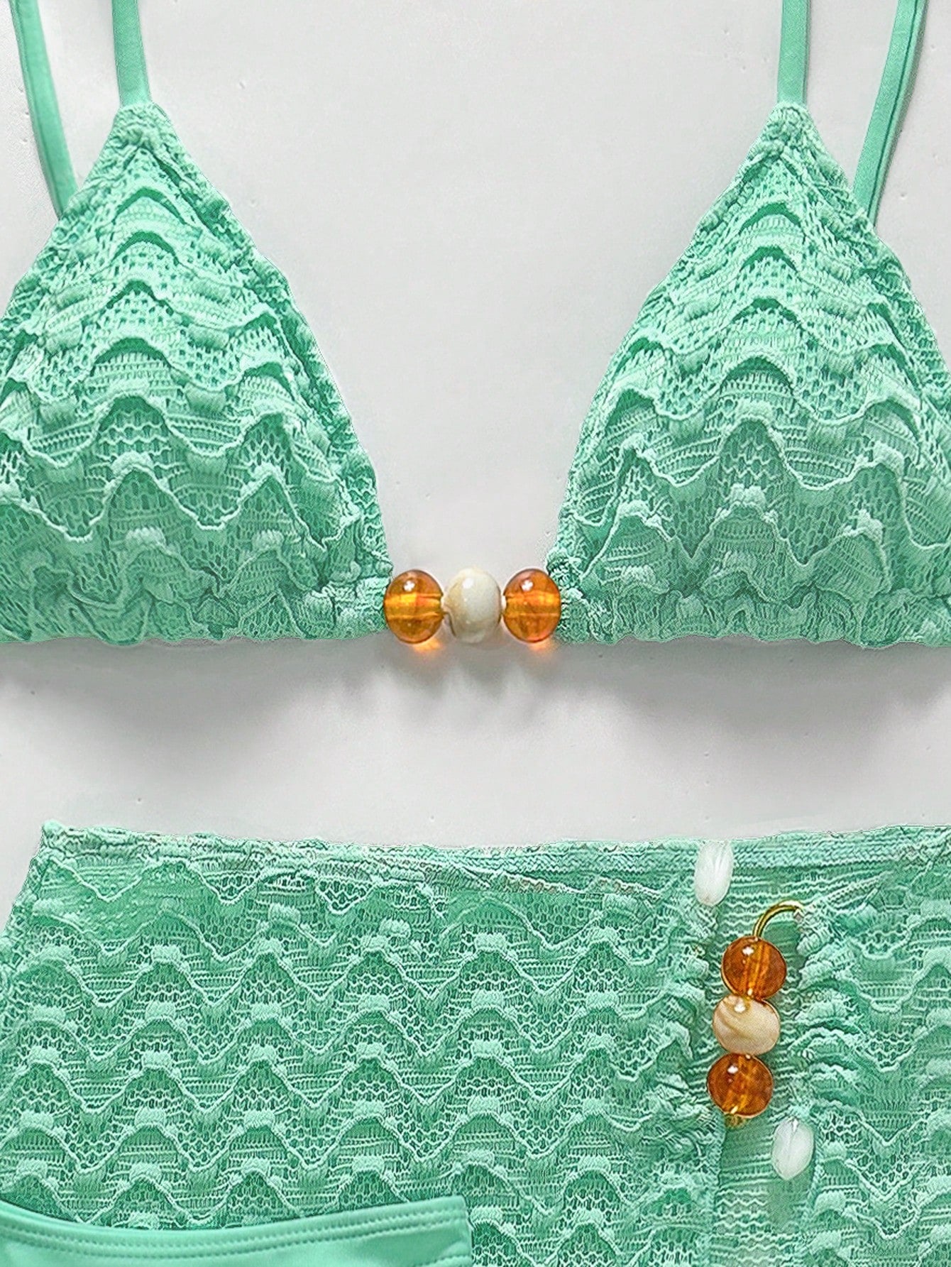 Conjunto Biquíni 3 Peças Texturizado