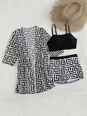Conjunto Biquíni 3 Peças Íris