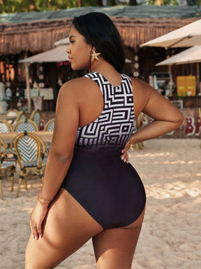 Maiô Esporte Plus Size Liana