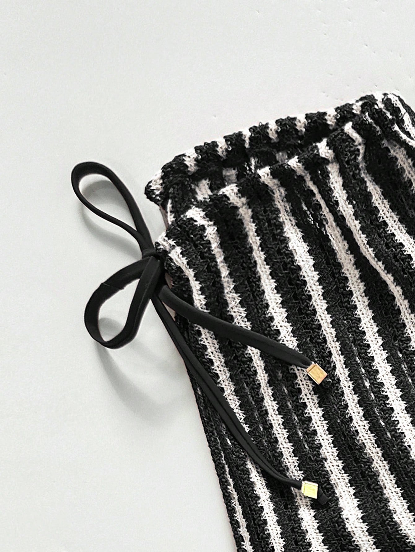 Conjunto Biquíni 3 Peças Tricô Elegante Ariela