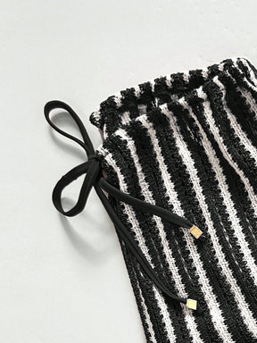 Conjunto Biquíni 3 Peças Tricô Elegante Ariela