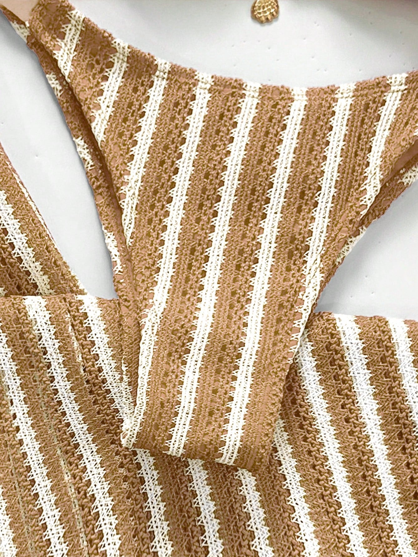 Conjunto Biquíni 3 Peças Tricô Elegante Ariela