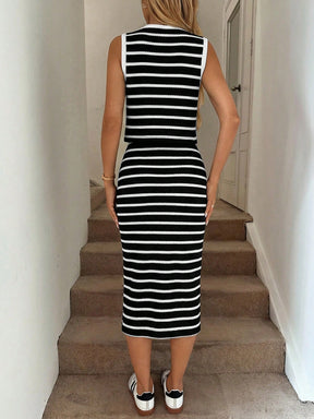 Conjunto 2 Peças Listrado e Elegante