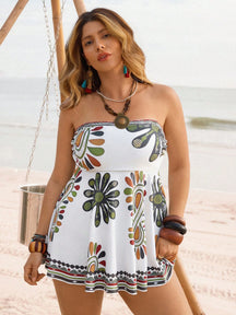 Tankini Floral Plus Size Camille