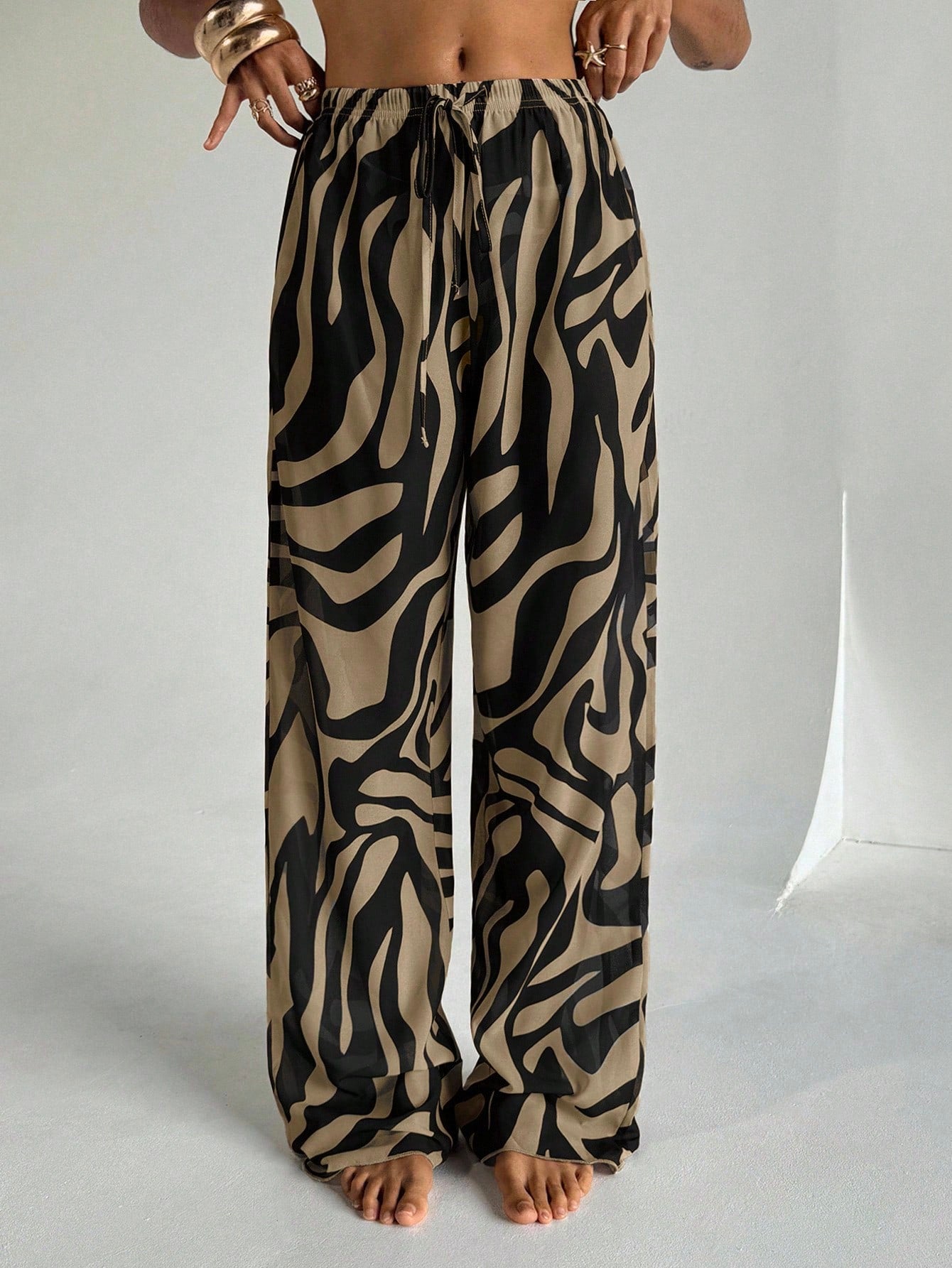 Calça de Praia Tropical Clarice