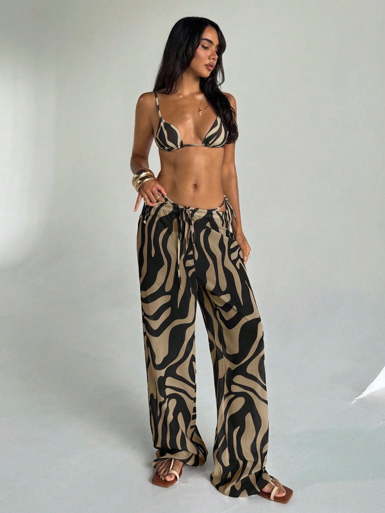 Calça de Praia Tropical Clarice