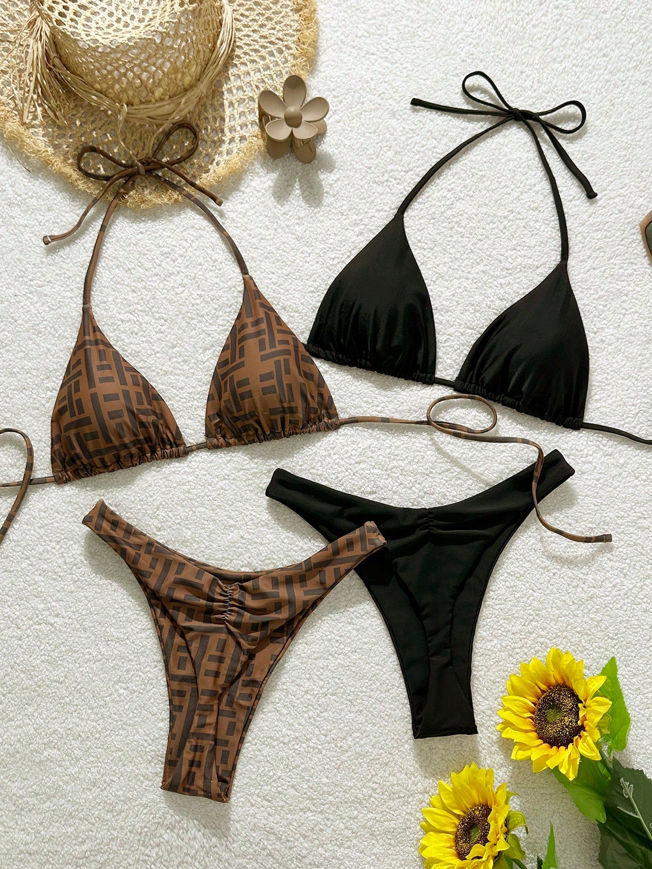 Conjunto Biquíni 4 Peças Minimalista Sophie