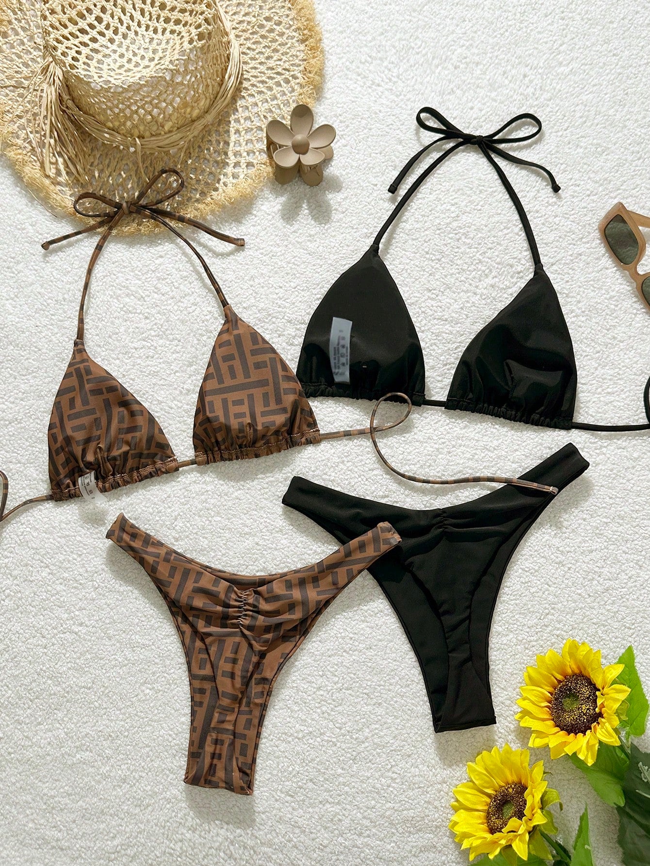 Conjunto Biquíni 4 Peças Minimalista Sophie