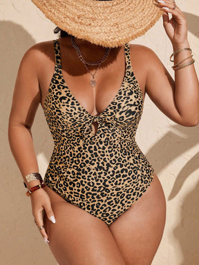 Maiô Leopardo Plus Size