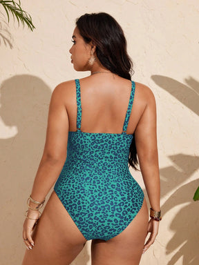 Maiô Leopardo Plus Size