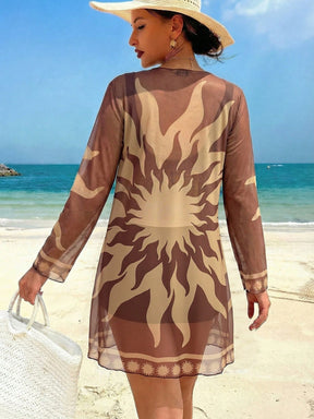 Conjunto Biquíni Tropical 3 Peças Laura G