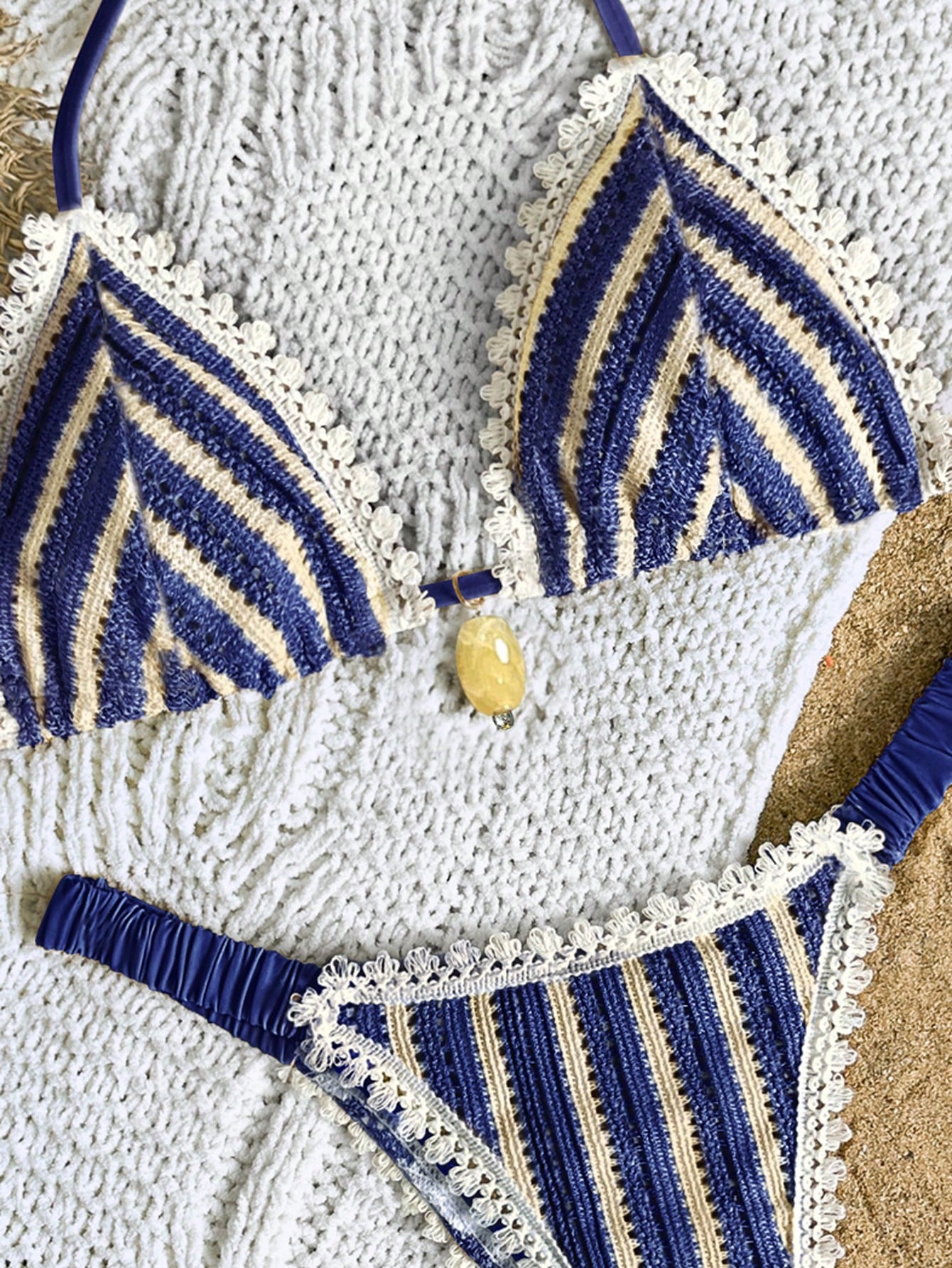 Biquíni Bordado Minimalista