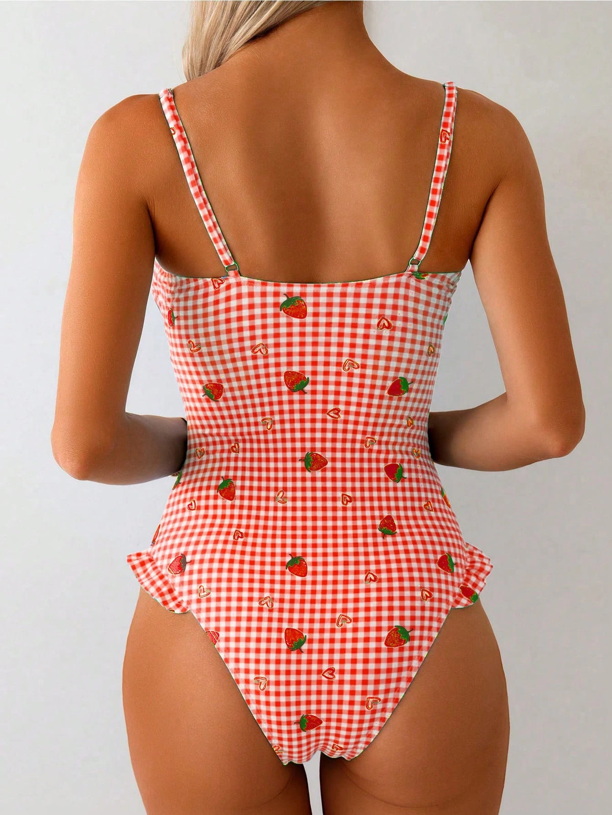 Maiô Minimalista Morango