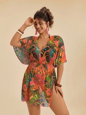 Saída de Praia Plus Size Leandra