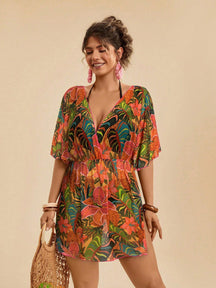 Saída de Praia Plus Size Leandra