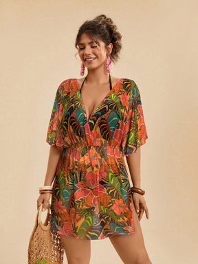 Saída de Praia Plus Size Leandra